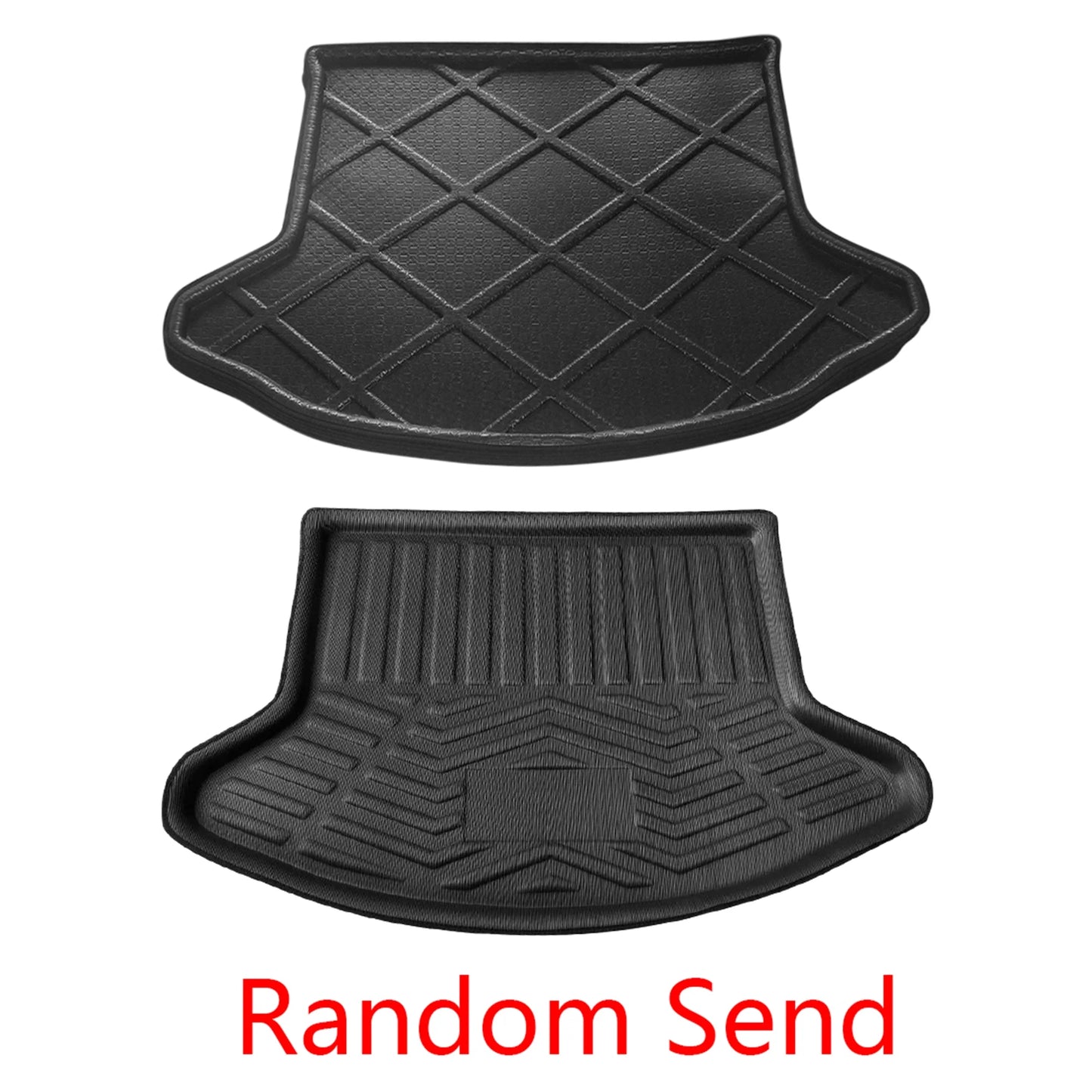 Unique Bargains Black Rear Trunk Tray Boot Liner Cargo Floor Mat Cover for Mazda CX-5 2013-2016