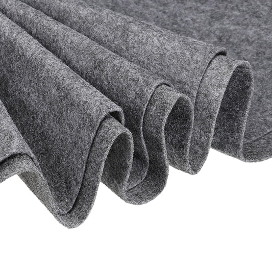 Acrylic Soft Felt Fabric Sheets Fiber Sheet Grey 70x39 Inch 2mm Thick