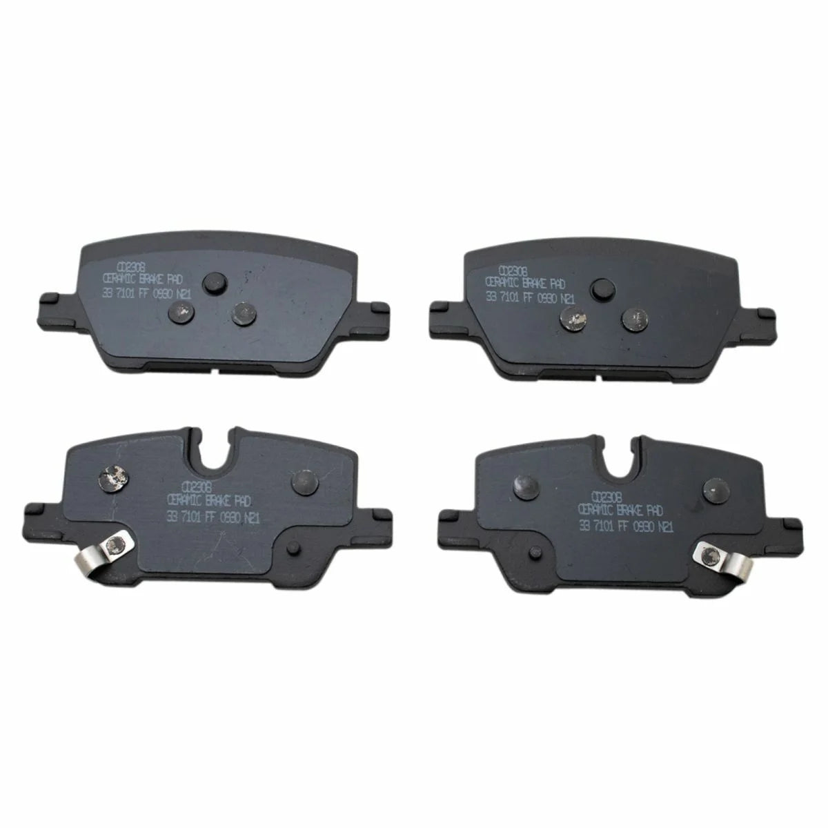 Teledu Rear Ceramic Disc Brake Pad Set For 2020-2021 Encore GX 2021 Trailblazer SUV