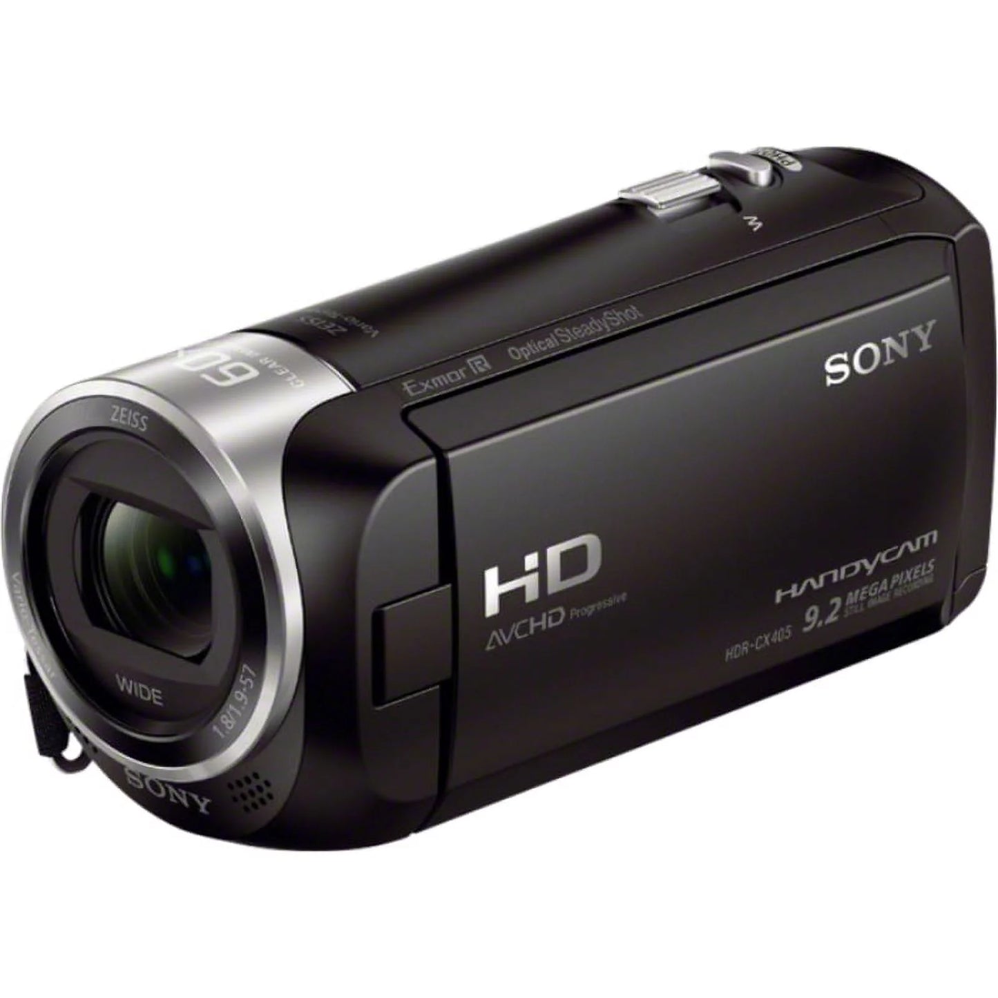 Sony HDR-CX405/B Full HD 60p Camcorder + 64GB Ultra MicroSDXC UHS-I Memory Card + NP-BX1 Battery Pack + Accessory Bundle