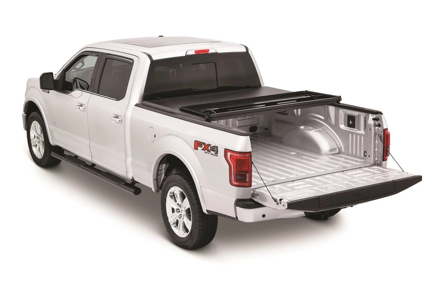 Tonno Pro Hard Fold, Hard Folding Truck Bed Tonneau Cover | HF-355 | Fits 2009 - 2014 Ford F-150 5' 7" Bed (67")