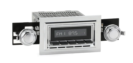 RetroRadio Compatible with 1977-85 Mercury Capri Features Include Bluetooth, AUX, AM/FM LACB-M1-121-03P-73PMC3