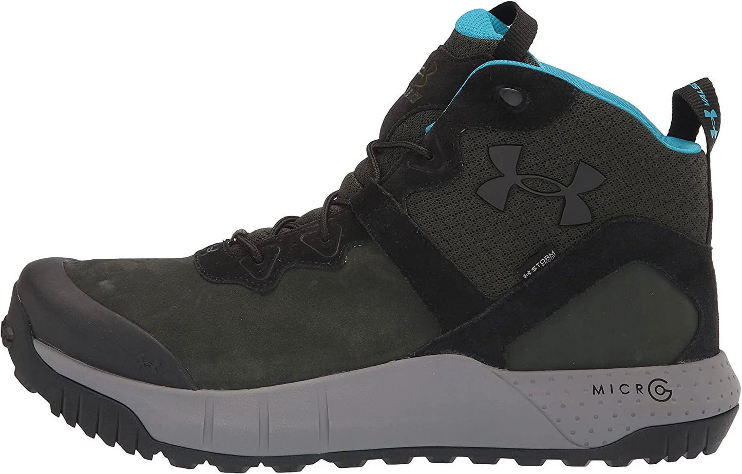 Under Armour 30243343008 Micro G Valsetz Baroque Green Size 8 Mens Mid Boots