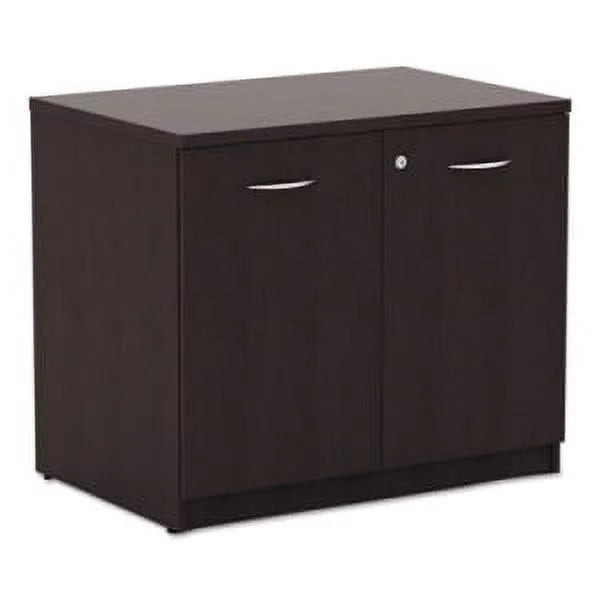 Alera Alera Valencia Series Storage Cabinet, 34 1/8w x 22 7/8d x 29 1/2h, Espresso VA613622ES